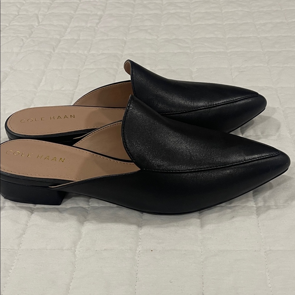 Cole Haan Women's Black Mules - Picture 3 of 4